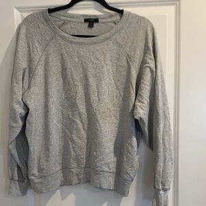 J.CREW size M gray top